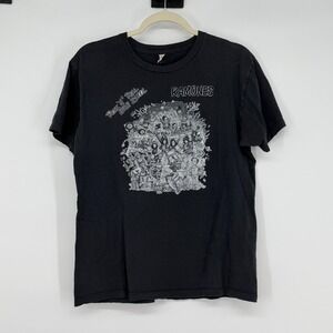 Vintage Ramones Rock n Roll High School T Shirt Single Stitch Fade Size M